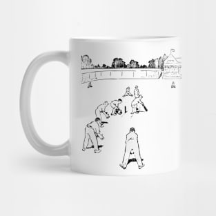 Village cricket, English Summer Mug